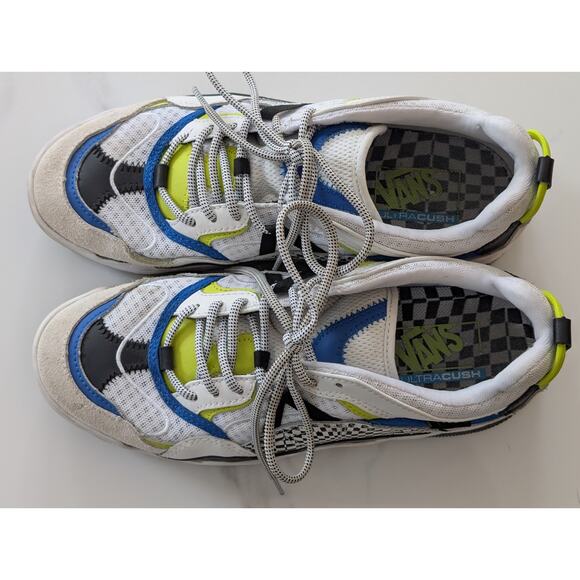 Rare Vans Varix WC "Distort Check" Chunky Sneakers - Men 8.5 / Women 10 - Picture 4 of 9